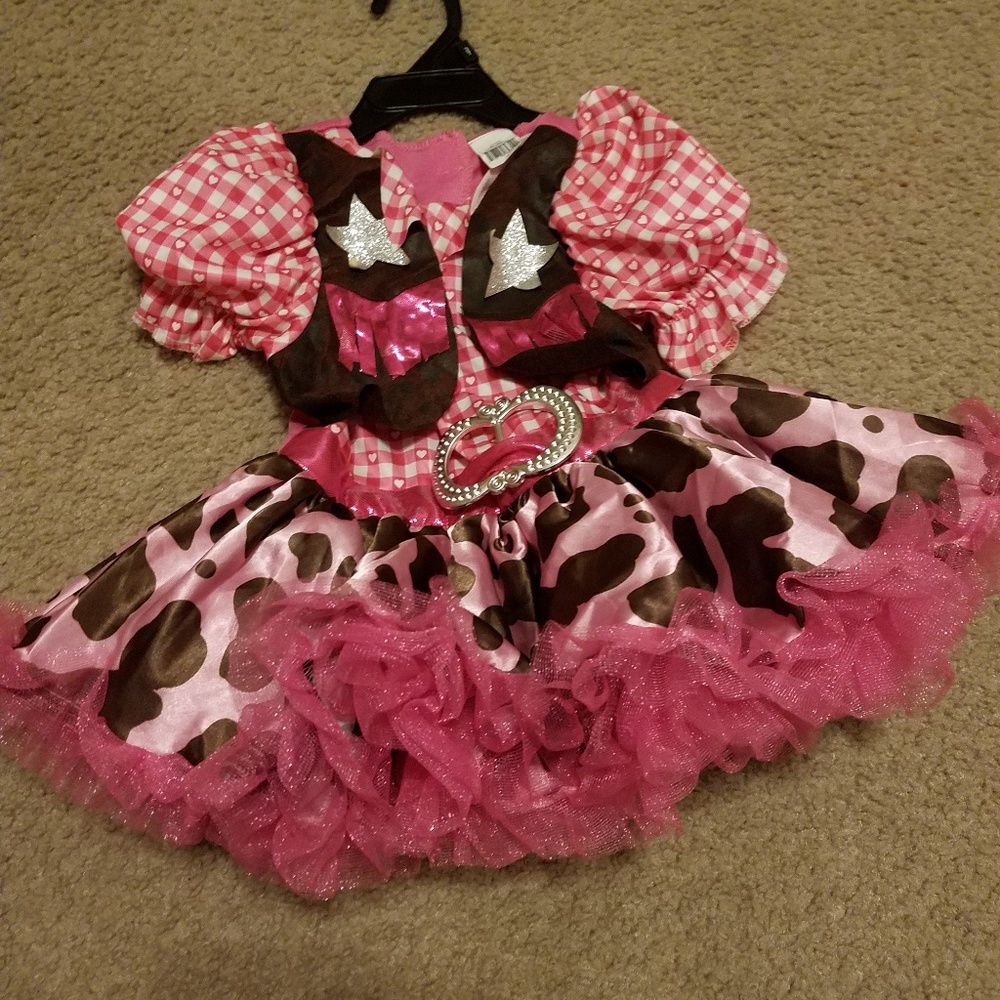 Toddler girls cowgirl costume